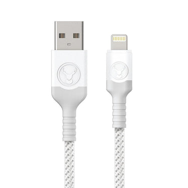 bonelk usb to lightning cable longlife series 1.2 m white/grey